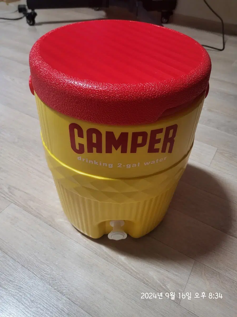 워터저그 camper 2gal 새상품 1.1만원