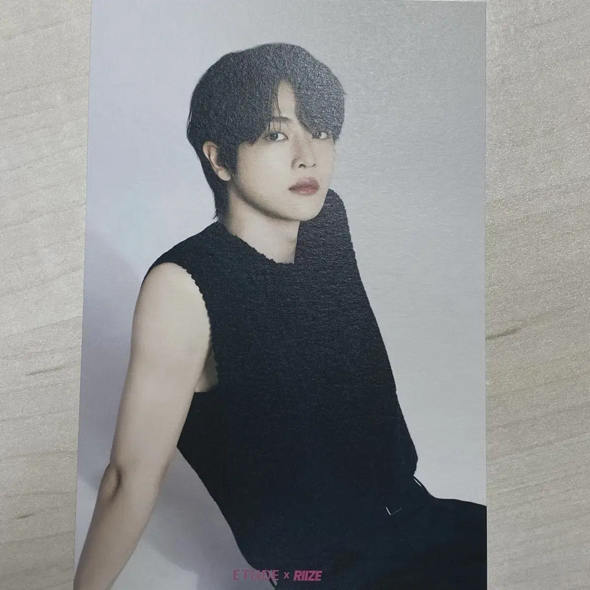 Rize Etude photocard postcard sungchan wts wonbin eunseok Sungchan