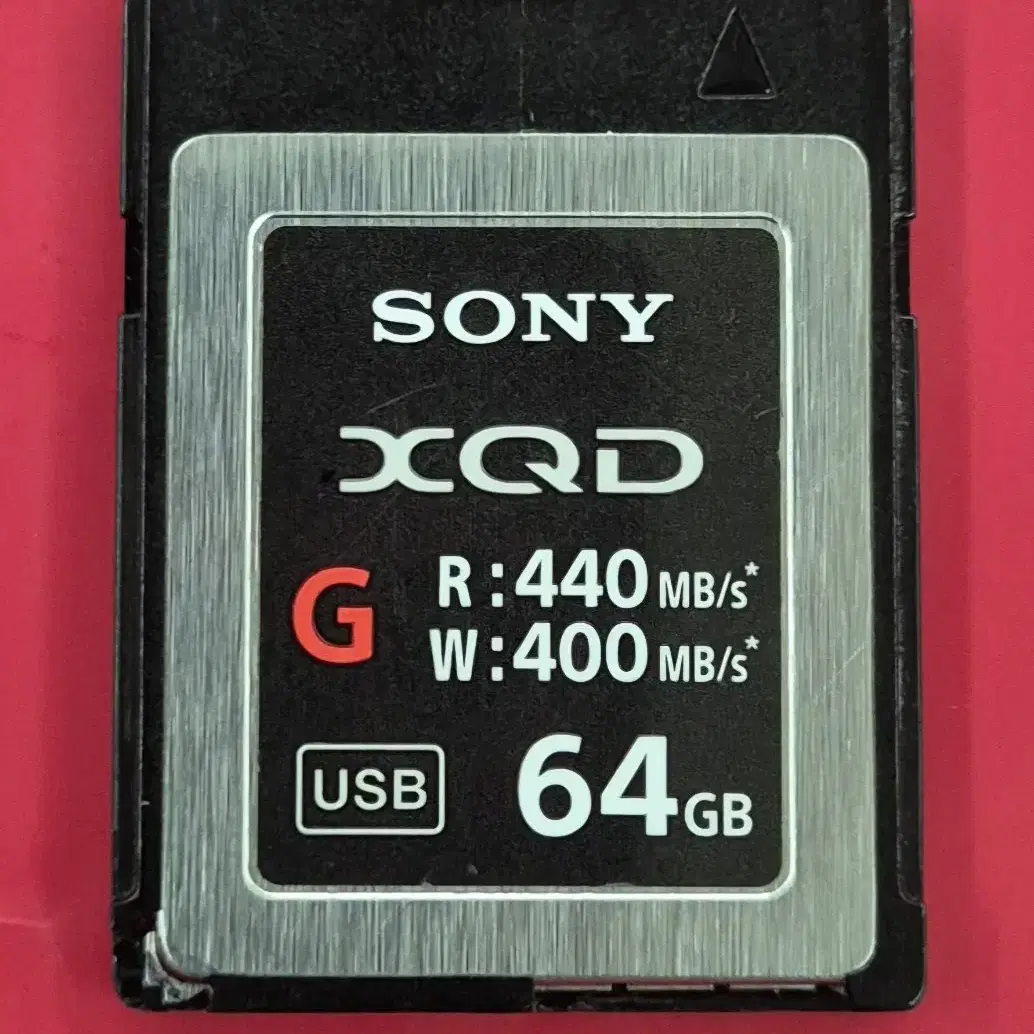 소니 SONY XQD 64GB G시리즈 메모리카드