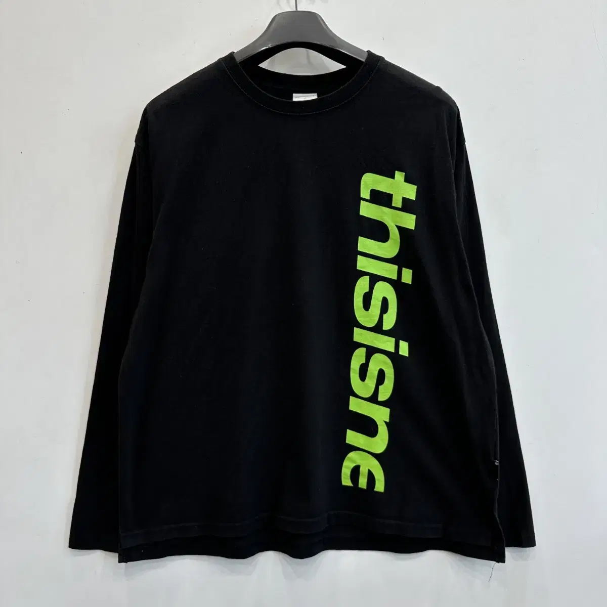 100 This Is Never That Men's Loose Fit Long Sleeve Tee