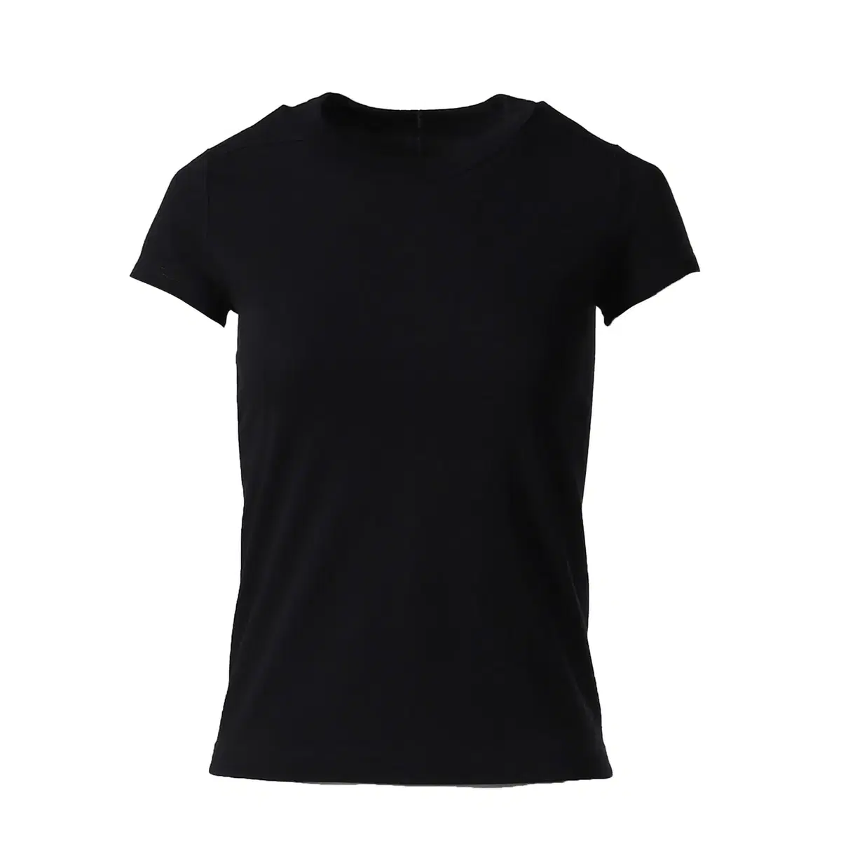 Rick Owens 릭오웬스 CROPPED LEVEL T / BLK