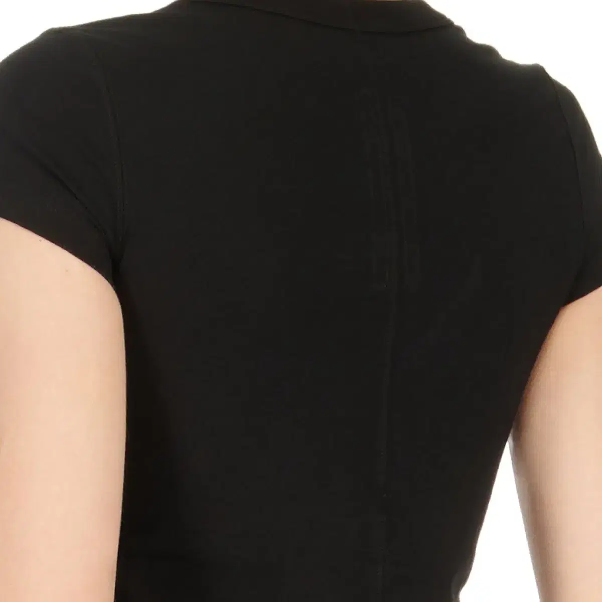 Rick Owens 릭오웬스 CROPPED LEVEL T / BLK