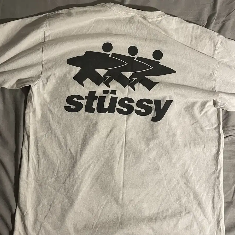 Stussy 스투시 서프워크 반팔티셔츠 화이트