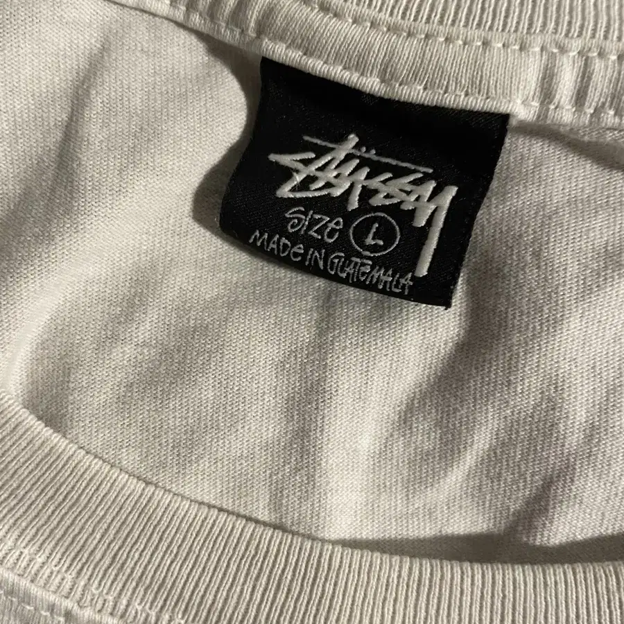 Stussy 스투시 서프워크 반팔티셔츠 화이트