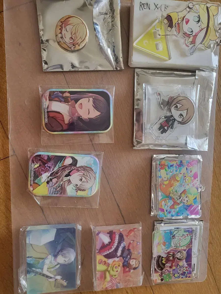 Project SEKAI (Sega) Goods Bibi,Bokaro,Shiho,Sega pop up Tsukasa