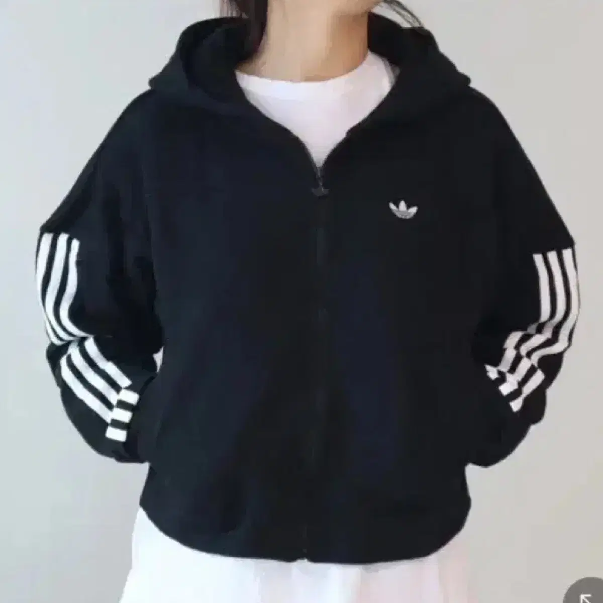 Adidas Vintage Hoodie Zip Up