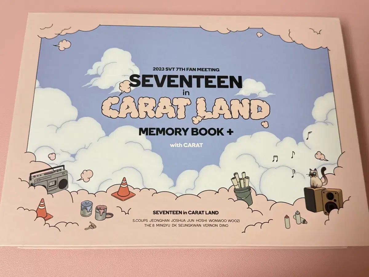 Seventeen 2023CaratLandCanadico dvd photobook WTS