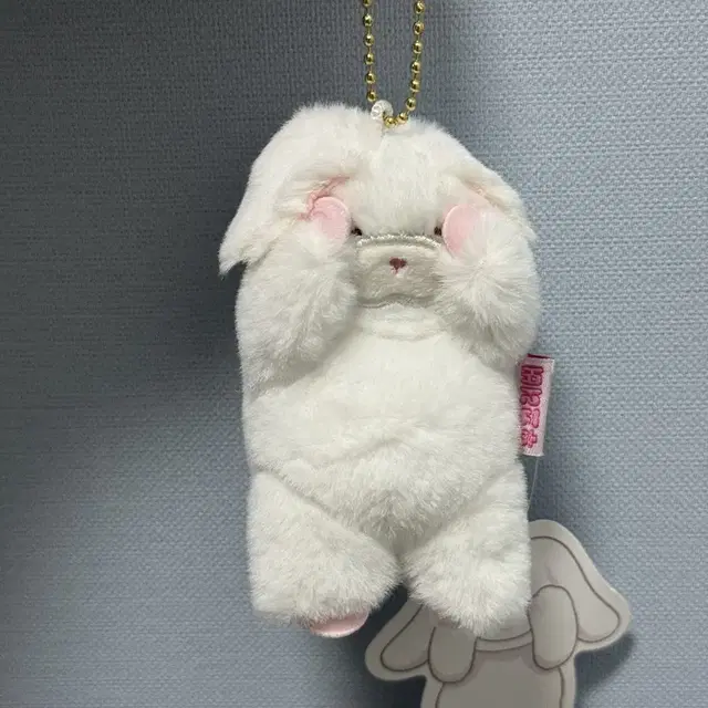 부끄러버 고양이 키링인형 (8cm)