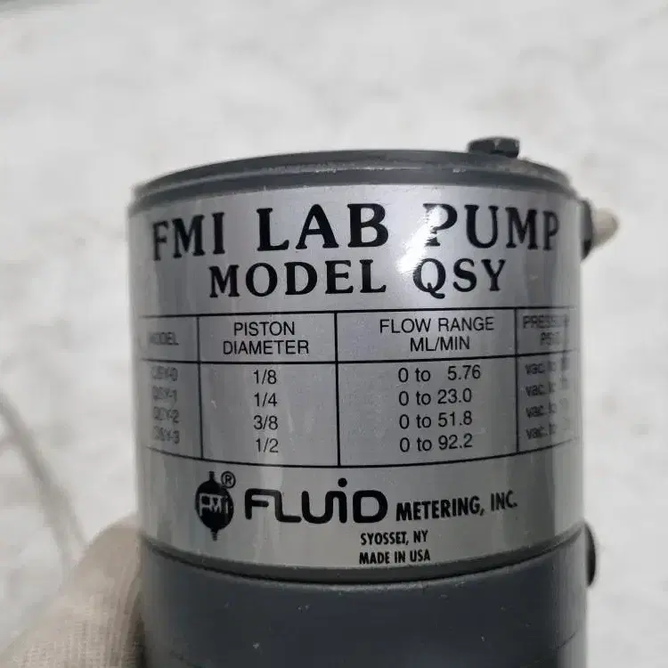 FLUID  Metering FMI LAB PUMP