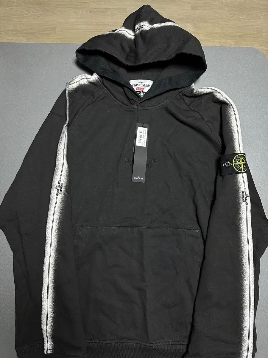 L Supreme Stone Island Hoodie