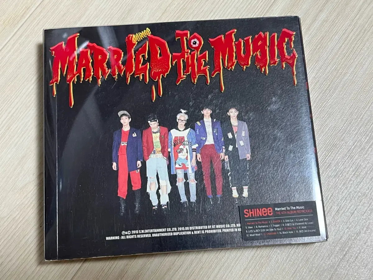 SHINee Merry to the Music Merry Mu album 팔