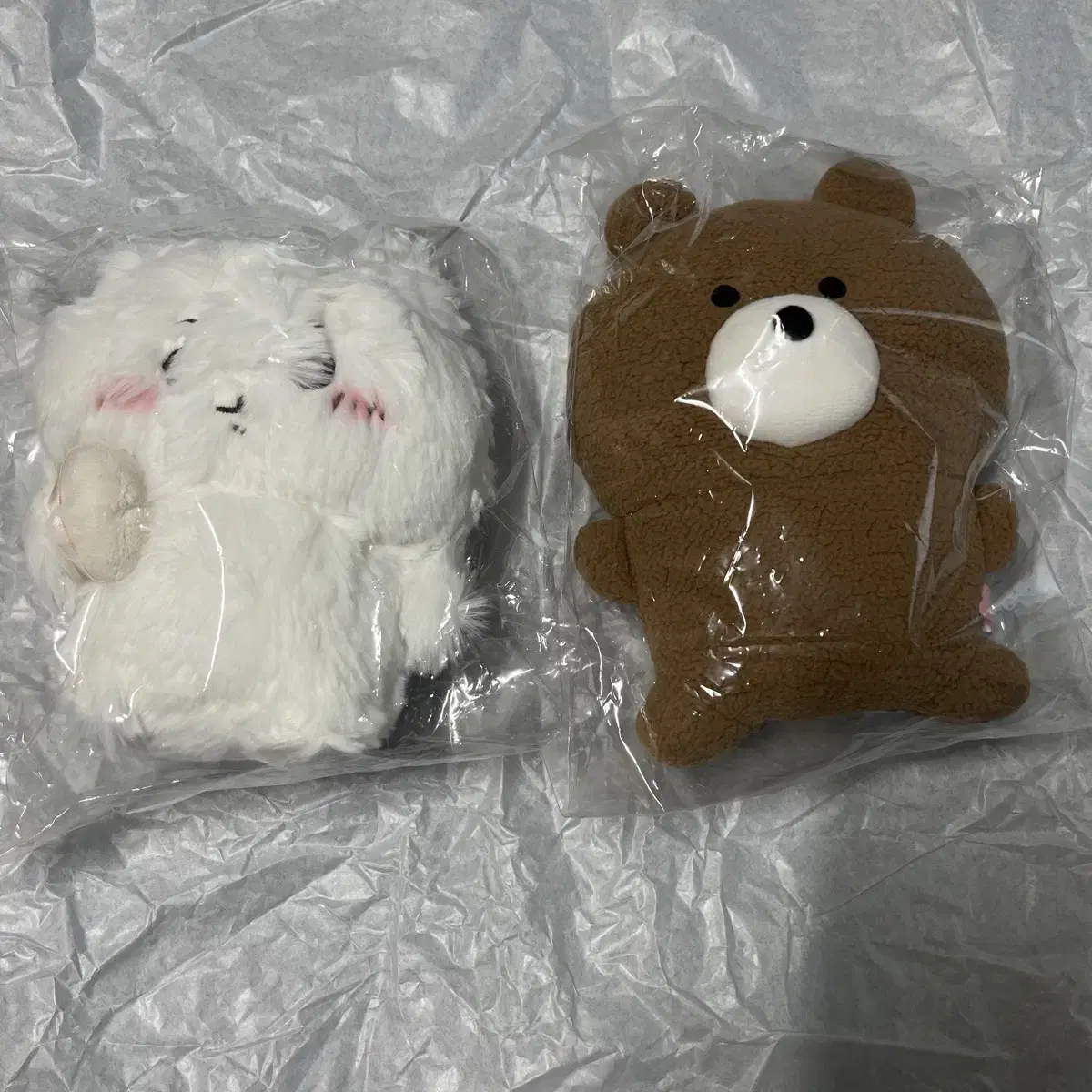 치이카와 털찐카와 애착곰 곰돌이 세트