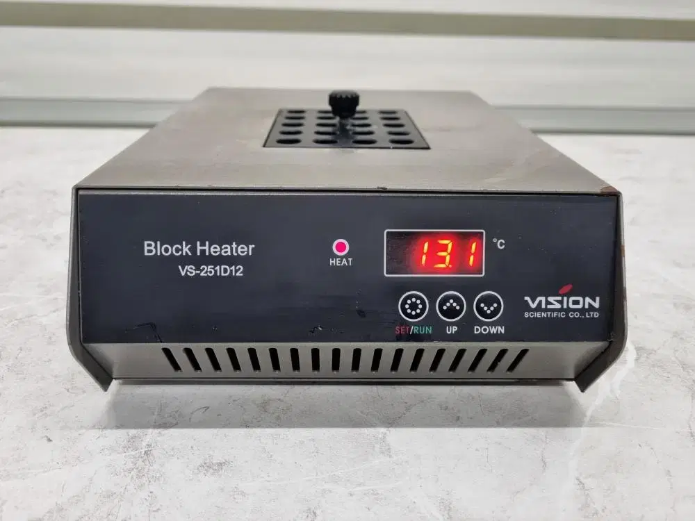 VISION Block Heater VS-251D12  히팅 블럭