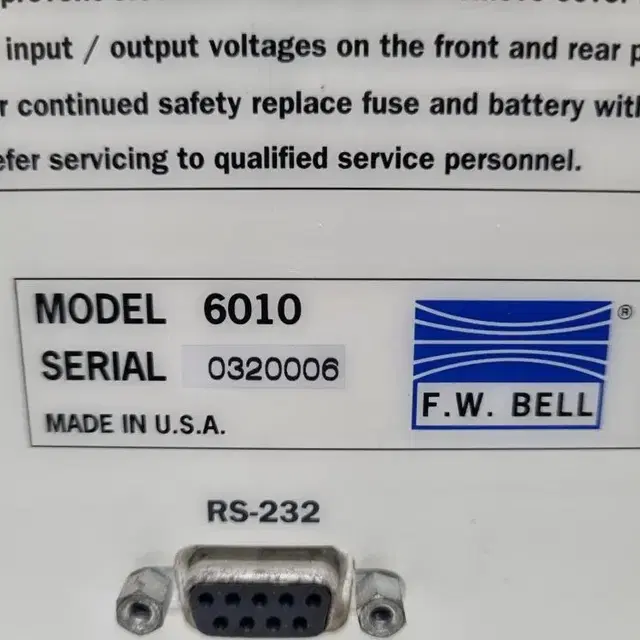 SYPRIS 6010 Gauss Teslameter 가우스 테슬라미터