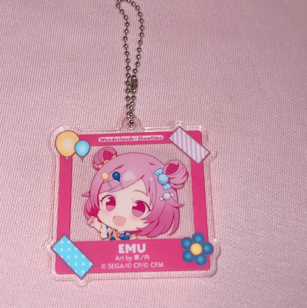 Pseudo Ootori Emu 2.5 year anniversary acrylic keyring