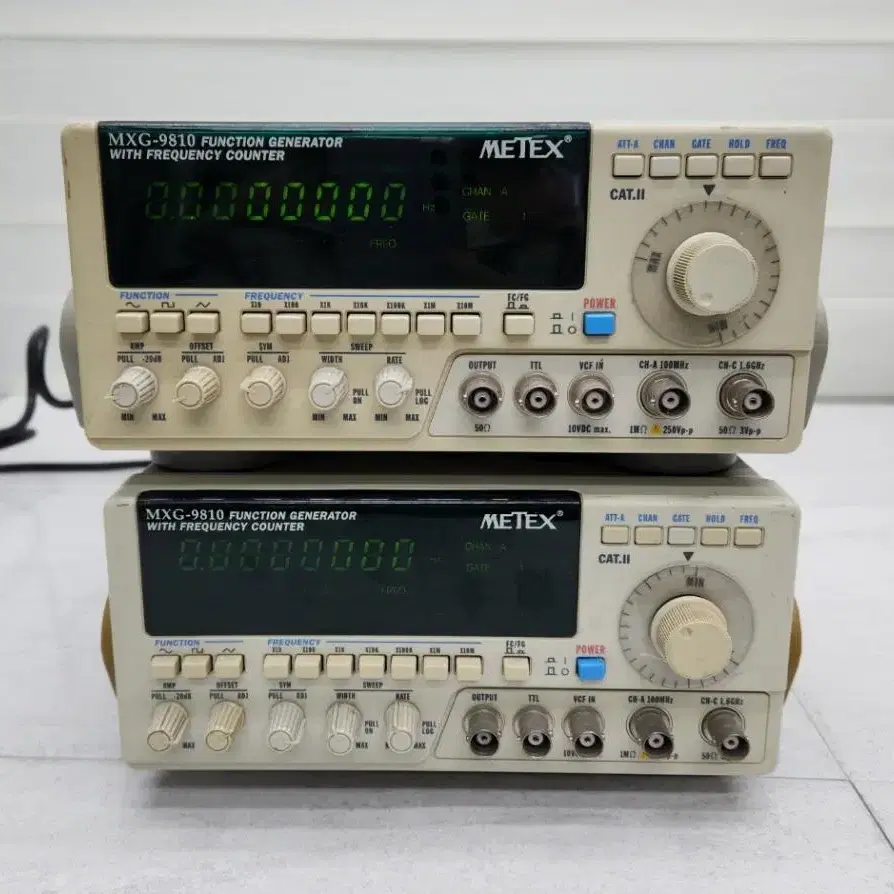 METEX MXG-9810 Function Generator 함수발생기