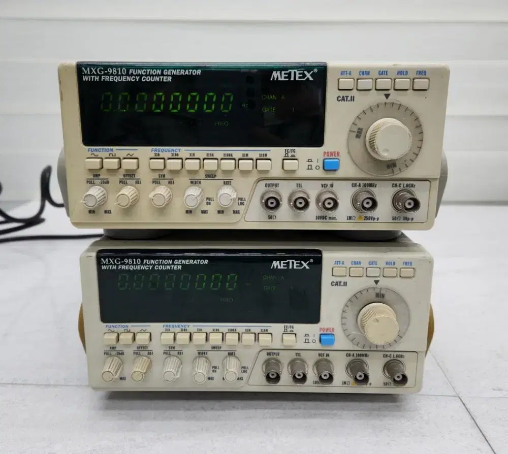 METEX MXG-9810 Function Generator 함수발생기