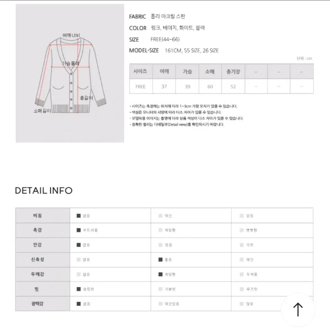 프릴가디건