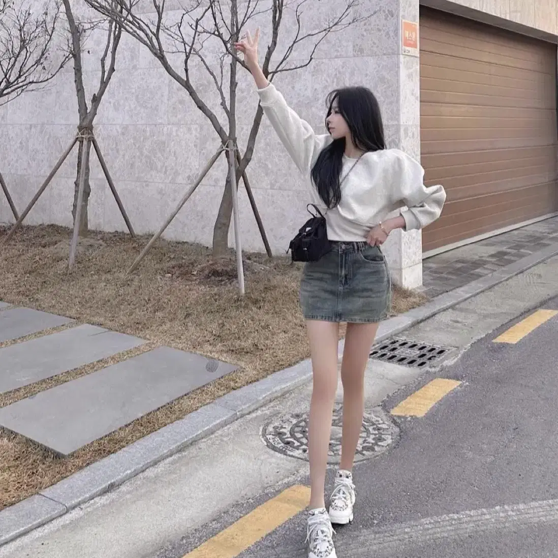 OOTD 오오티디 맨투맨 세트