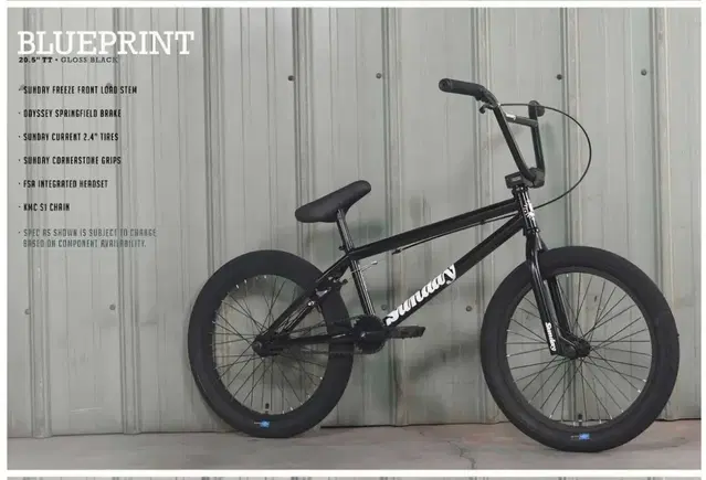 한정판) 썬데이 sunday bmx 프라이머 2022년식 블랙 판매