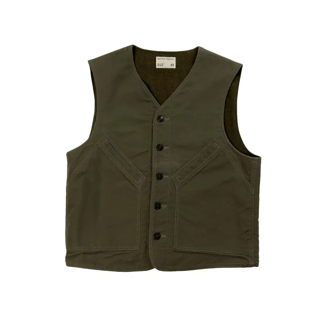 BUTCHER PRODUCTS FIELD VEST - KHAKI