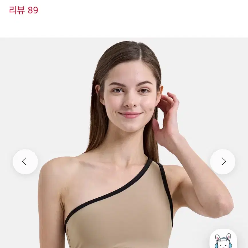 핫한폴웨어 상의 클로이 원숄더 탑 어반베이지 M