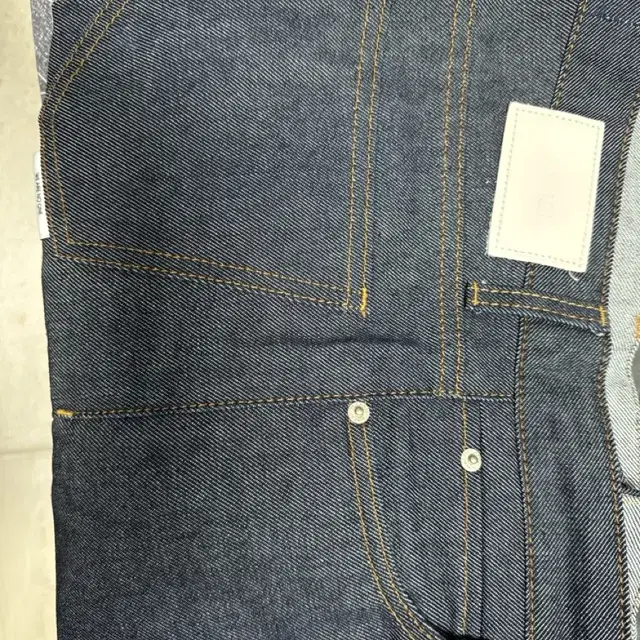 랩101 TOM RIGID RAW DENIM