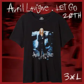 에이브릴 라빈Avril Lavigne Let Go 20thTee 3XL