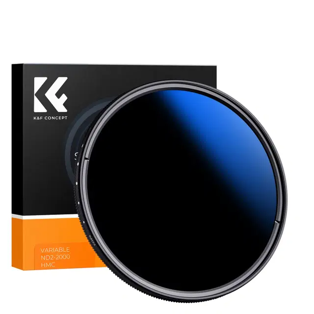 K&F Concept 52mm 블루코팅 가변 ND2-2000 필터