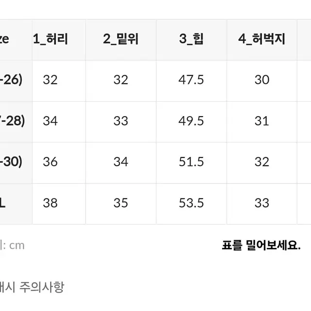 모코블링 브러쉬워싱 진청 데님팬츠 #S