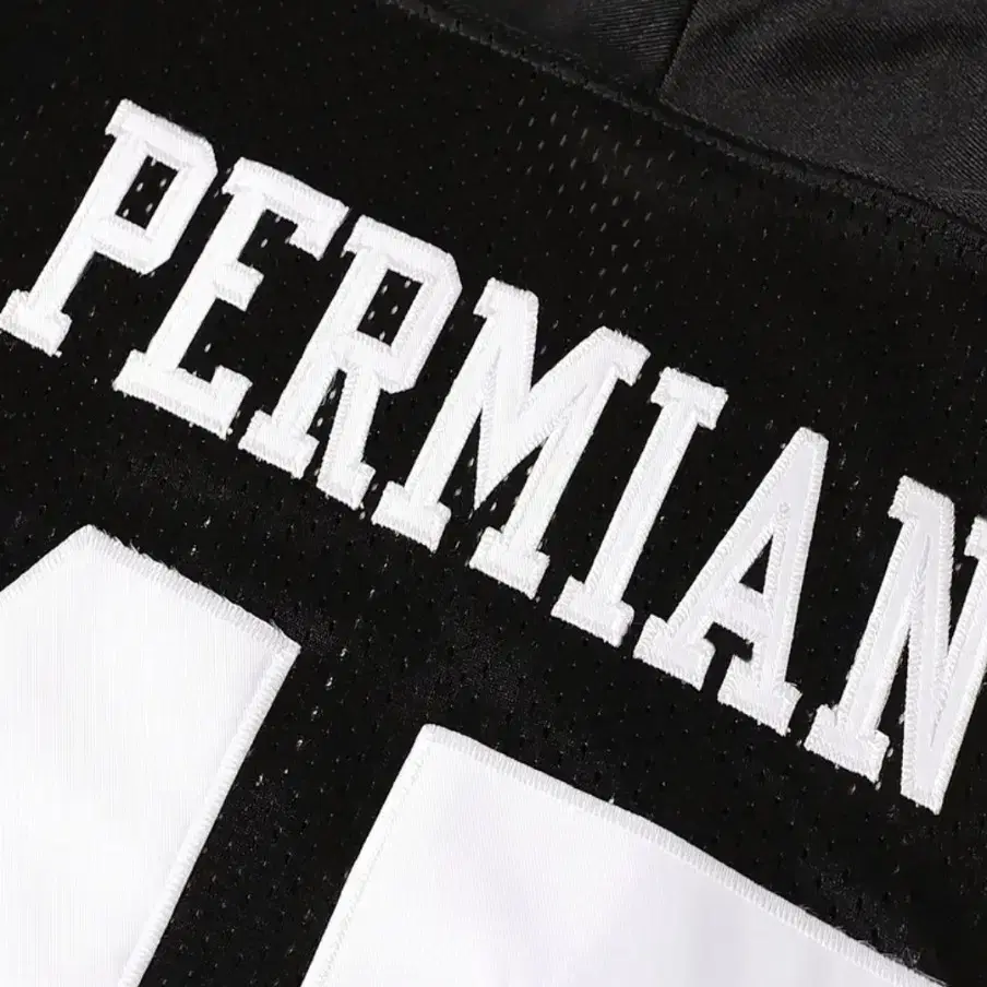 3XL)PERMIAN 블랙 페르미안 MILES 45번 풋볼져지 미식축구팀