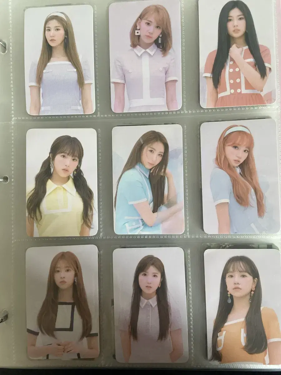 iz*one popup store pop up photocard photocard