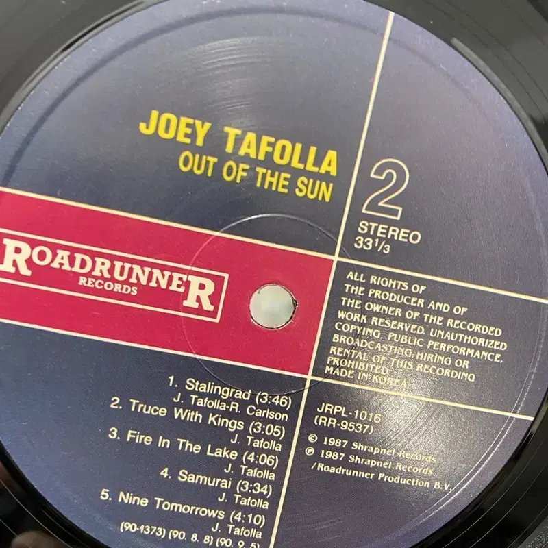 JOEY TAFOLLA  LP / AA5120