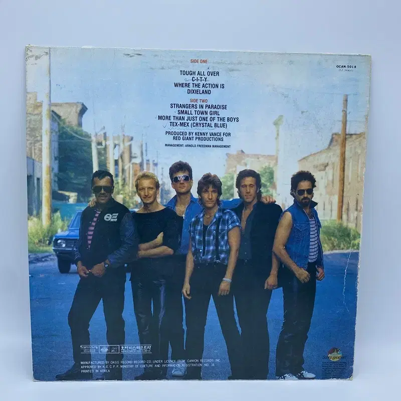 JOHN CAFFERTY AND THE BEAVER LP / AA5127