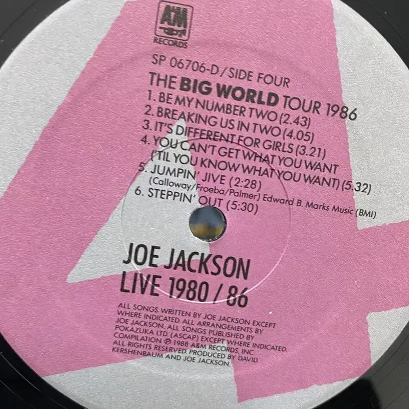 JOE JACKSON LP / AA5131