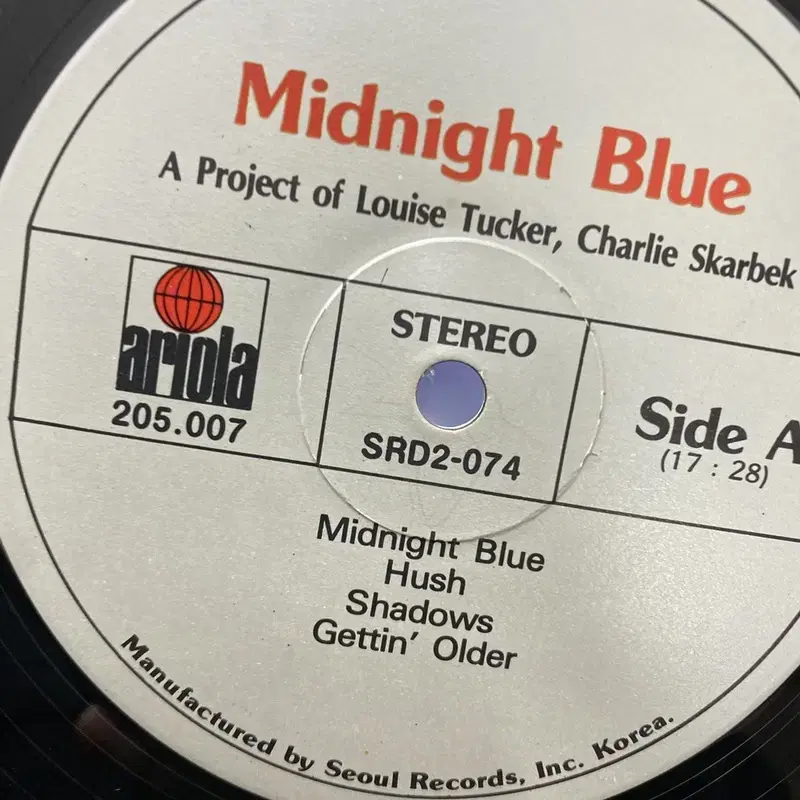 MIDNIGHT BLUE LP / AA5164