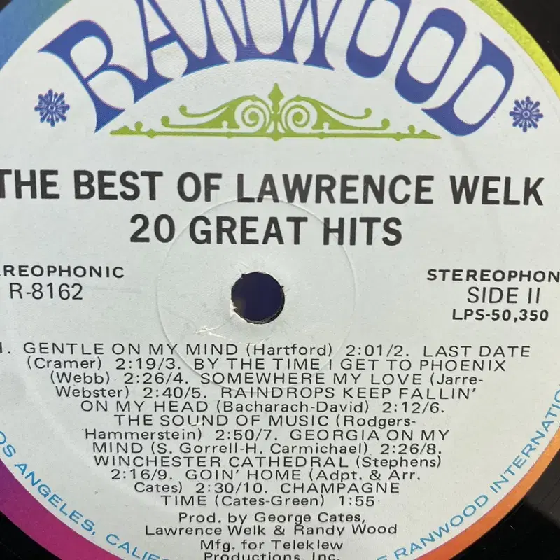 LAWRENCE WELK LP / AA5169