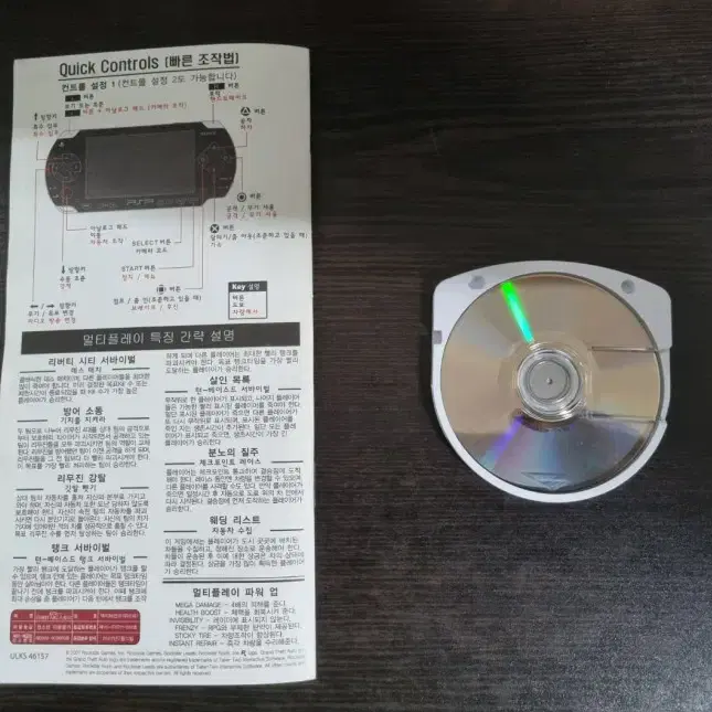 [중고] PSP GTA 리버티 시티 스토리 정발(공략집포함)