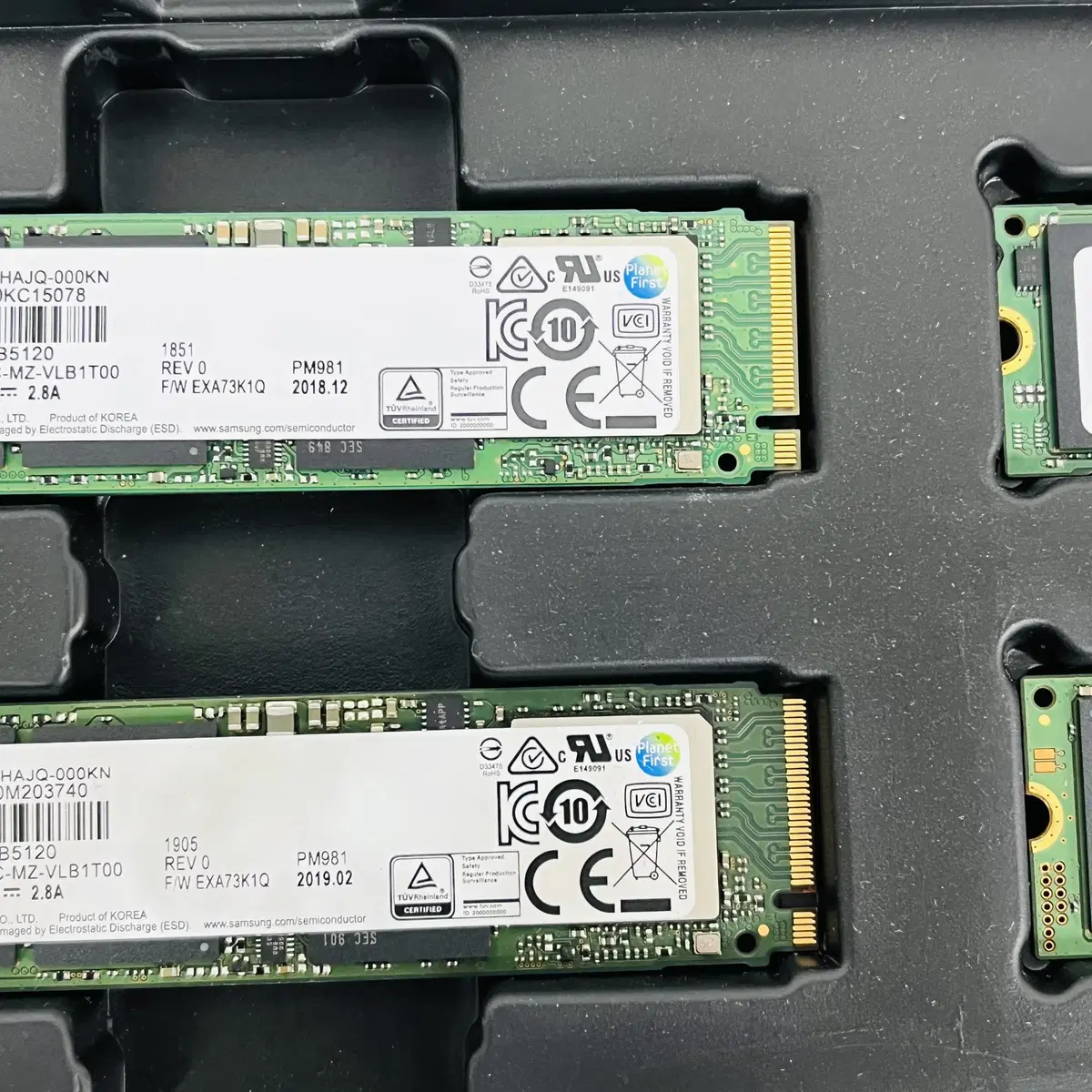 삼성 PM981 M.2 NVMe 512GB SSD 중고SSD