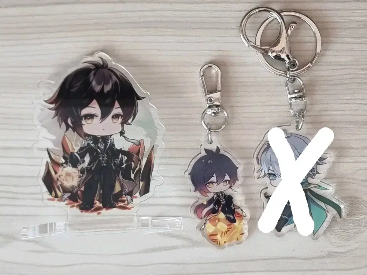 Genshin Impact unofficial goods acrylic stand palm alhydram keyring