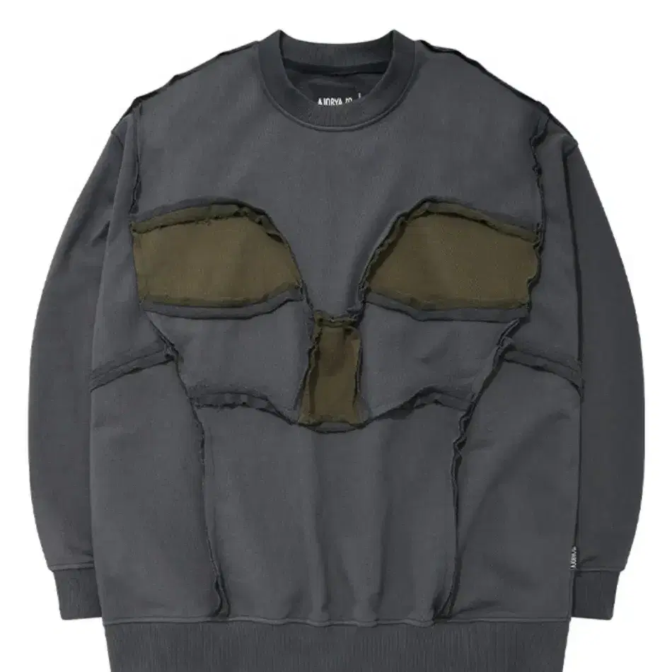 Skull Oversized Sweatshirt [Charcoal]