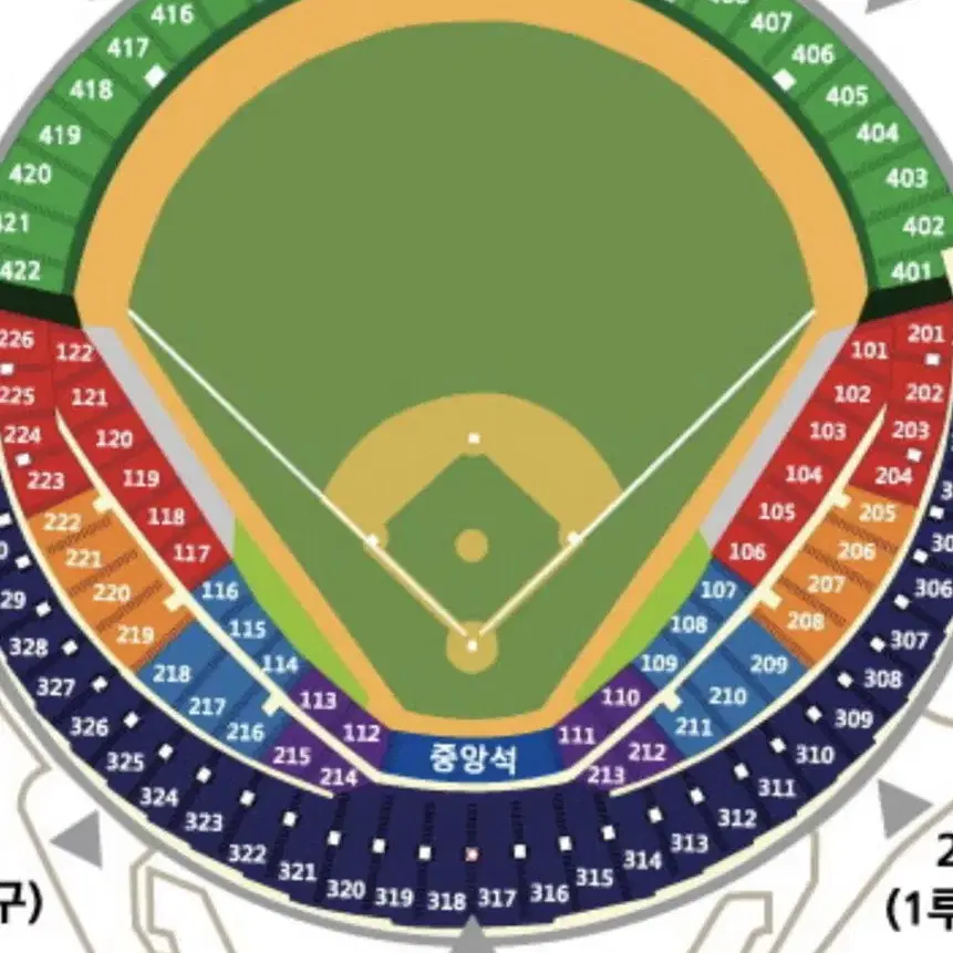 9/24 두산 nc전 마지막 홈경기 1루 네이비, 중네 외야 양도