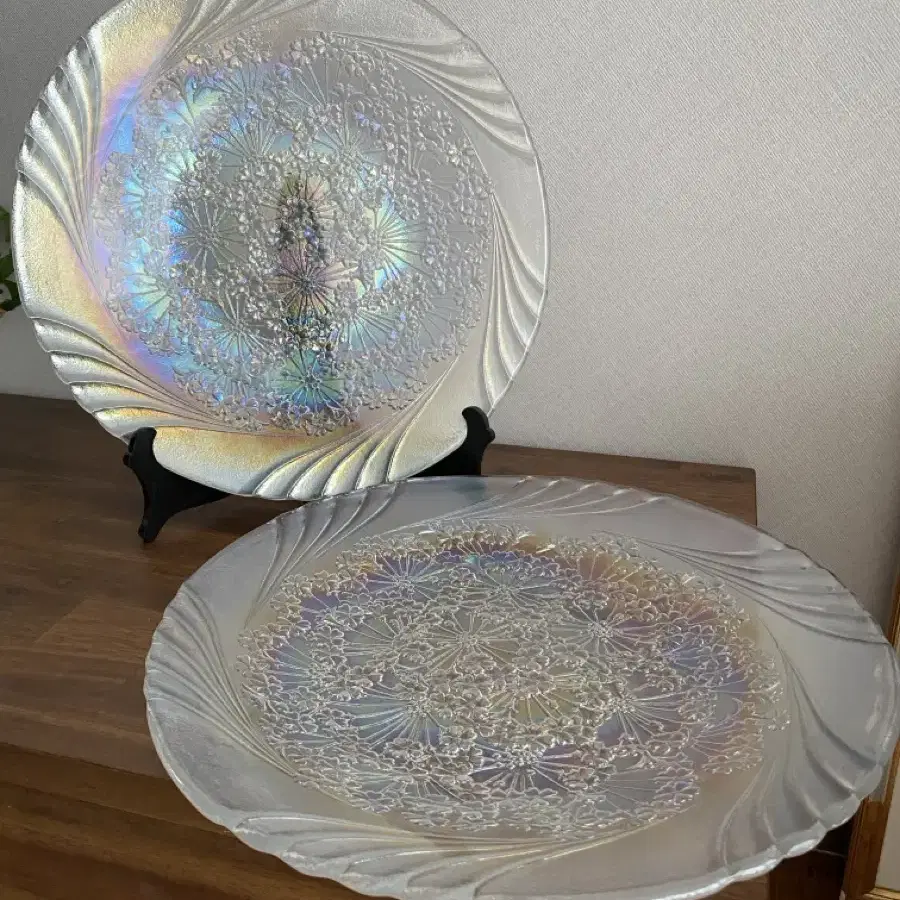 Translucent Glass Serving Platter