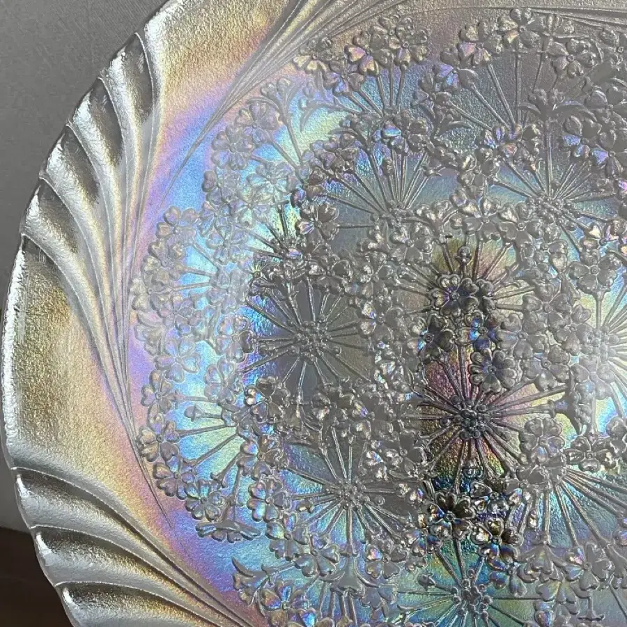 Translucent Glass Serving Platter