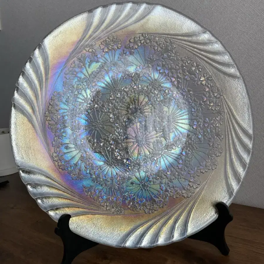 Translucent Glass Serving Platter