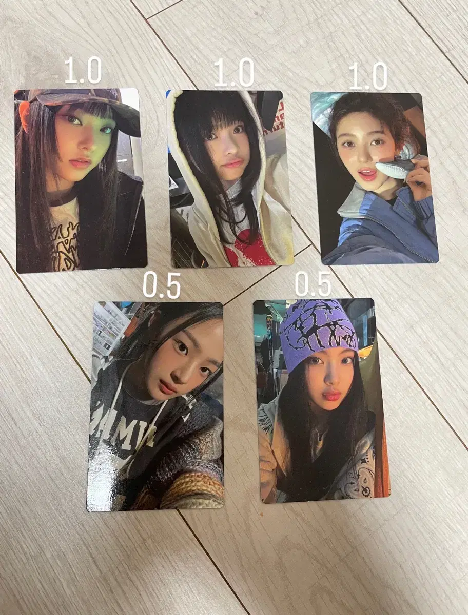 New Jeans bunnies Club Photo Card