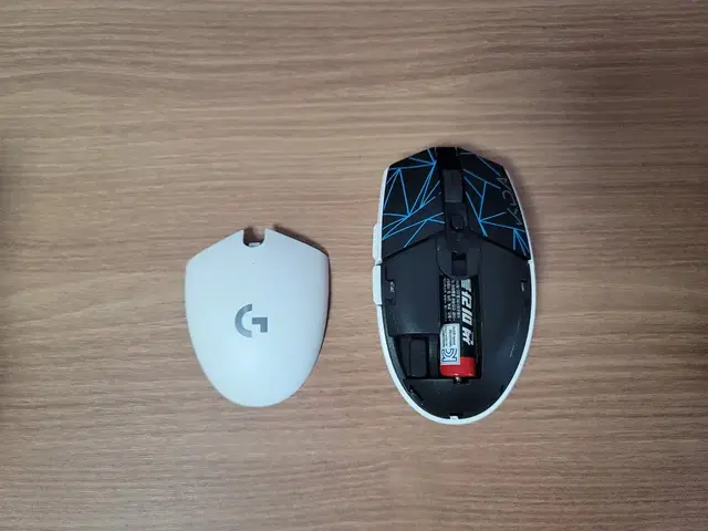 로지텍 G304 KDA 무선마우스 저소음 무소음 개조품