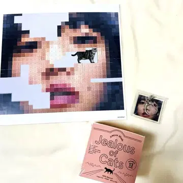 아이묭 고양이에게 젤라시 메가재킷, 키링, 박스메모