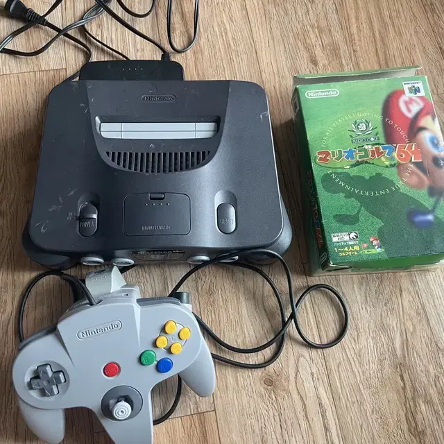 N64 본체 마리오골프