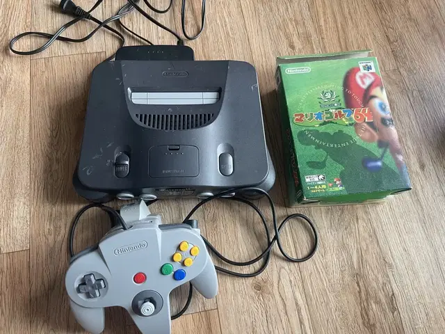 N64 본체 마리오골프